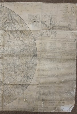Lot 137 - Newbury. Willis (John), A Map of the Country Ten Miles round Newbury, 1768