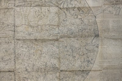 Lot 137 - Newbury. Willis (John), A Map of the Country Ten Miles round Newbury, 1768