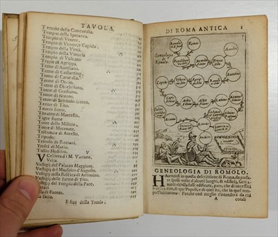Lot 53 - Totti (Pompilio). Ritratto di Roma antica, 2nd edition, 1633, & 2 others