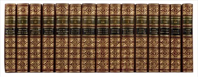 Lot 285 - Shakespeare (William). The Plays and Poems, 15 volumes, 1832, Sangorski & Sutcliffe binding