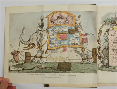 Lot 47 - Rowlandson (Thomas, illustrator). The Grand Master or Adventures of Qui-Hi? in Hindostan, 1816