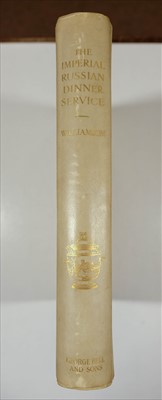 Lot 373 - Williamson (George C.) The Imperial Russian Dinner Service. 1909