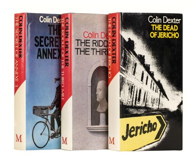 Lot 543 - Dexter (Colin). The Dead of Jericho, 1st edition, 1981
