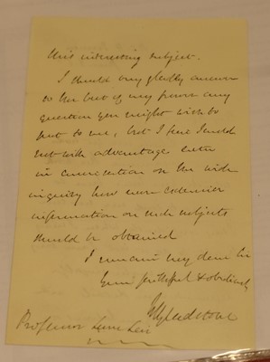 Lot 212 - Levi (Leone, 1821-1888). A collection of 96 mostly Autograph Letters Signed to Levi