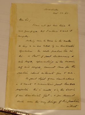 Lot 212 - Levi (Leone, 1821-1888). A collection of 96 mostly Autograph Letters Signed to Levi