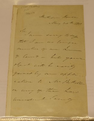 Lot 212 - Levi (Leone, 1821-1888). A collection of 96 mostly Autograph Letters Signed to Levi