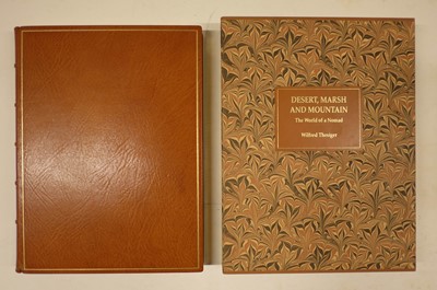Lot 175 - Thesiger (Wilfred). Desert, Marsh and Mountain. The World of a Nomad, 1993