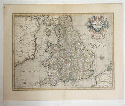 Lot 96 - British Isles. Blaeu (Johannes), Insulae Albion et Hibernia..., circa 1645