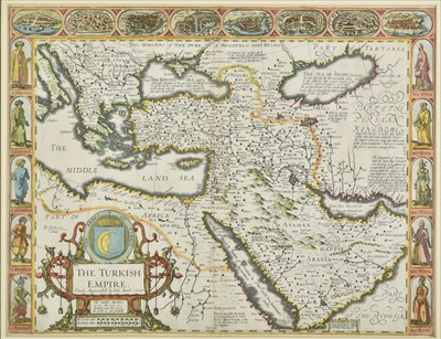 Lot 175 - Turkey. Speed (John), The Turkish Empire, 1676
