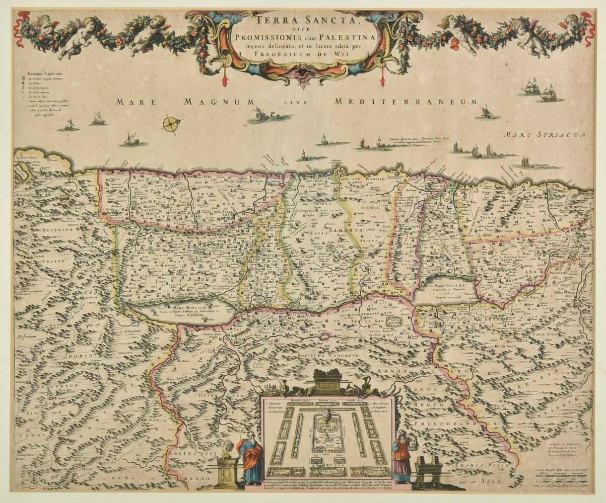 Lot 123 - Holy Land. De Wit (Frederick), Terra Sancta..., circa 1680