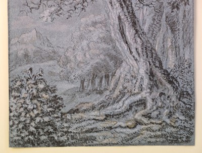 Lot 314 - Dutch School. Trees in a landscape, 17th century