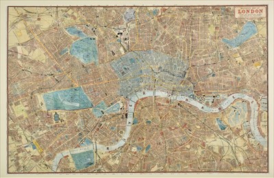 Lot 132 - London. Smith (C. & Son, publishers), Indicator Map of London, 1885