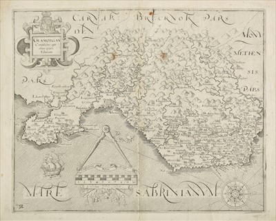 Lot 165 - Saxton (Christopher, Kip W. & Hole G.). A collection of twenty maps, 1607 - 1637
