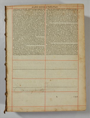 Lot 252 - Bible [English]. The Holy Bible, London: Printed by Roger Daniel, 1654