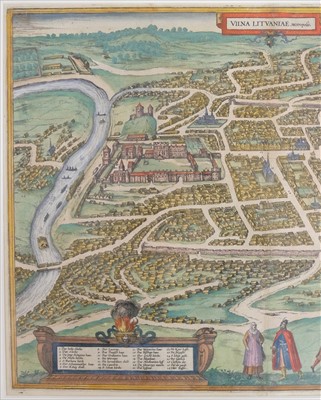 Lot 129 - Lithuania. Braun (Georg & Hogenberg Franz), Vilna Litvaniae Metropolis, circa 1580