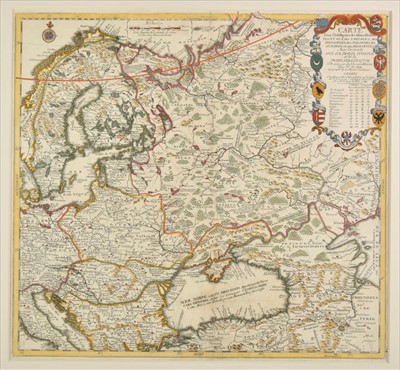 Lot 164 - Russia & Northern Europe. De Fer (Nicolas), Carte pour L'Intelligence..., 1737