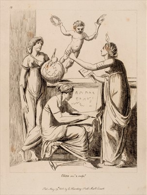 Lot 131 - Elizabeth (Princess). A Series of Etchings representing the power and progress of genius, 1806