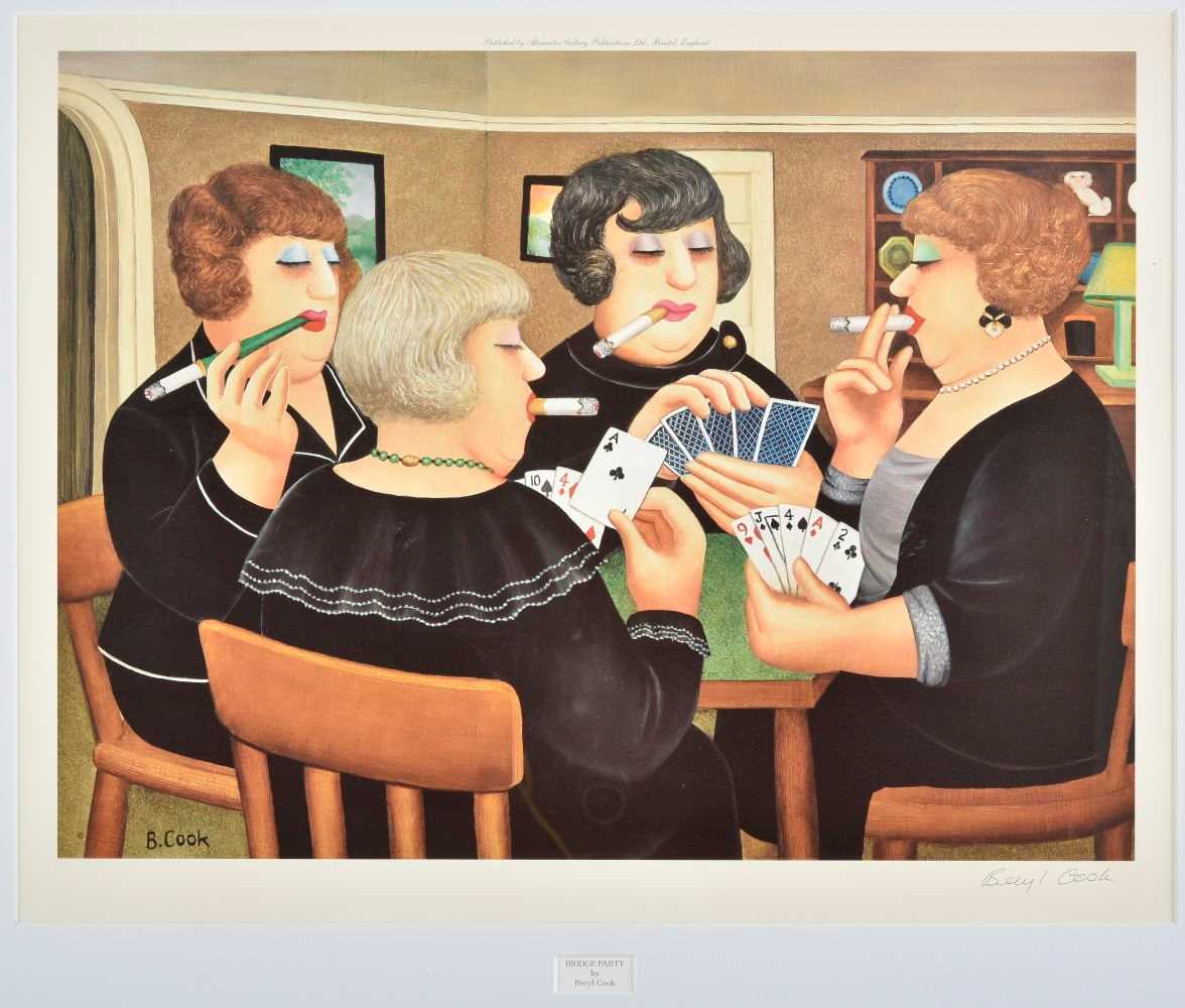 Lot 190 - Cook (Beryl 1926 - 2008). The Bridge Party