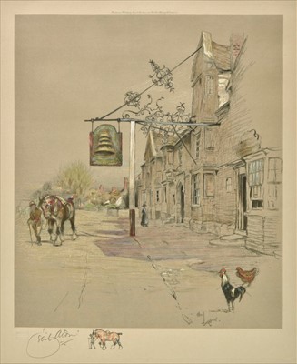 Lot 184 - Aldin (Cecil, 1870 - 1935). The Bell at Stilton & The George at Dorchester