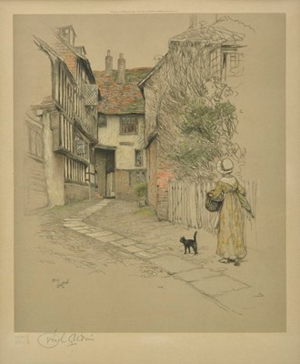 Lot 165 - Aldin (Cecil, 1870 - 1935), Six lithographs from the 'Old English Inn' series