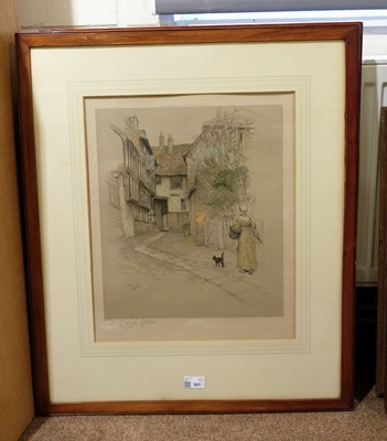 Lot 381 - Aldin (Cecil, 1870 - 1935), Six lithographs from the 'Old English Inn' series