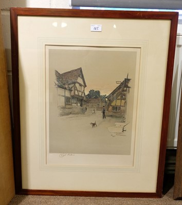 Lot 381 - Aldin (Cecil, 1870 - 1935), Six lithographs from the 'Old English Inn' series