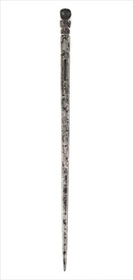 Lot 54 - Medieval Bodkin. A Tudor silver bodkin c.1570