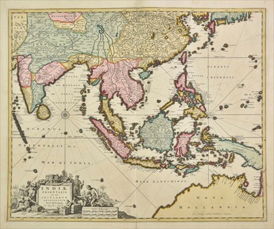 Lot 109 - East Indies. Visscher (Nicolas), Indiae orientalis nec non Insularum nova descriptio, circa 1670
