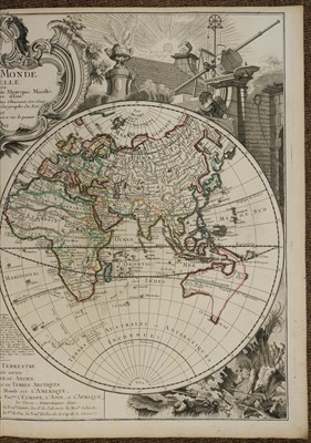 Lot 180 - World. Le Rouge (George Louis), Mappe Monde Nouvelle..., Paris, 1744