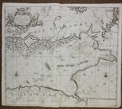 Lot 89 - Baltic Sea. Van Keulen (Johannis), Three sea charts, circa 1685