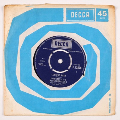 Lot 429 - Blues. Collection of original 45rpm singles by John Mayall's Bluesbreakers on the Decca record label