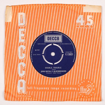 Lot 429 - Blues. Collection of original 45rpm singles by John Mayall's Bluesbreakers on the Decca record label