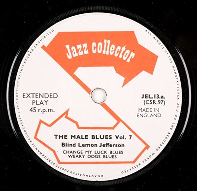 Lot 434 - Jazz / R&B. Collection of jazz and blues EP's on the Jazz Collector Records label