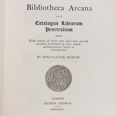 Lot 455 - Bibliography. A collection of bibliography reference