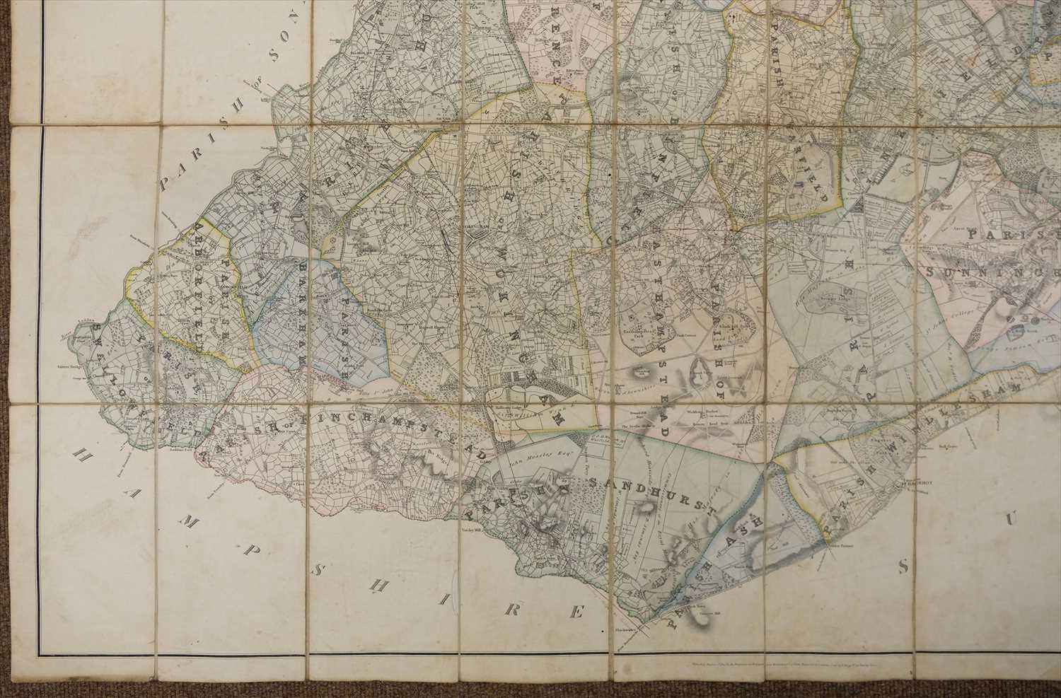 Lot 179 Windsor Forest. Walter (H.), Map of Windsor