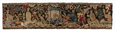 Lot 146 - Tapestry. A Chinoiserie tapestry panel, circa 1720s