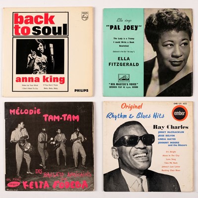 Lot 413 - Blues / R&B / Soul Jazz. Collection of 30 rare blues, R&B, jazz and soul music EP's