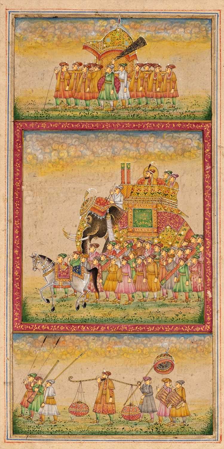 Lot 47 Indian School Miniature Painting In The
