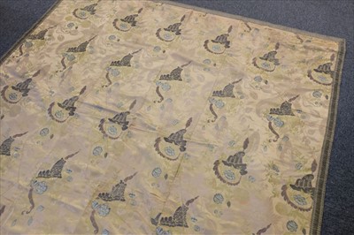 Lot 156 - Spitalfields. A large cloth of 18th century silk brocade