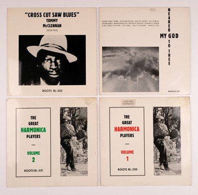 Lot 423 - Blues. Collection of 16 Limited Edition Roots Records blues LP's by Saydisc Records (Bristol)