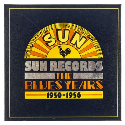 Lot 431 - Blues. Sun Records 9-LP Box Set "The Blues Years (1950-1956)" and Genesis Box Sets Volumes 1, 2 & 3