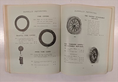 Lot 203 - Trade Catalogue. Dunhill's Motorities. Price List, [1906-07]