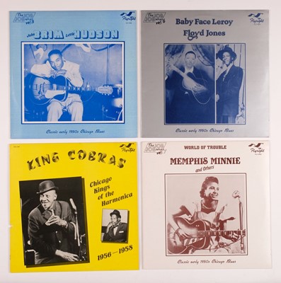 Lot 428 - Blues. Collection of blues records / LP's on the British "Flyright Records" label