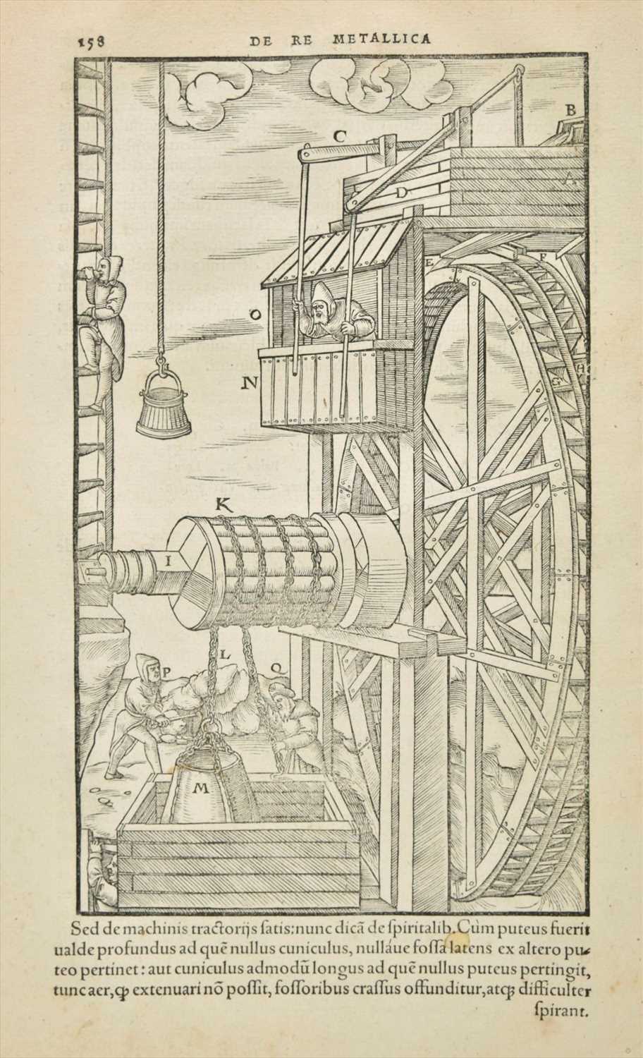 Lot 217 - Agricola (Georgius). De re metallica libri XII, 2nd edition, Basel, 1561
