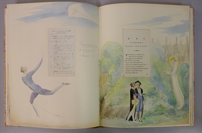 Lot 335 - Blake (William). William Blake's Water-Colour Designs, 3 volumes, 1972