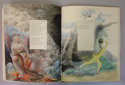 Lot 335 - Blake (William). William Blake's Water-Colour Designs, 3 volumes, 1972