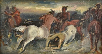Lot 518 - Meninsky (Bernard, 1891-1950). Battle of the Centaurs