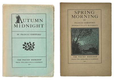 Lot 486 - Cornford (Francis). Autumn Midnight, 1923, & 1 other