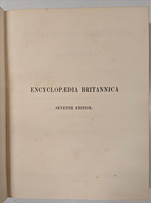 Lot 146 - Adam and Charles Black (publisher). Encyclopaedia Britannica