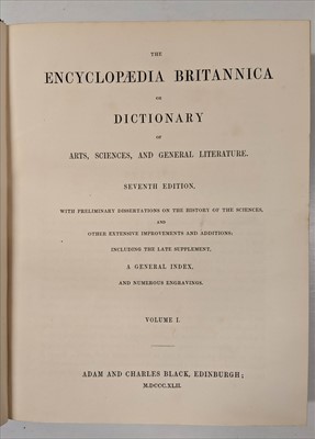 Lot 146 - Adam and Charles Black (publisher). Encyclopaedia Britannica